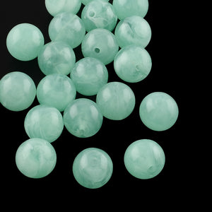 Imitation Aquamarine Gemstone Beads 8mm