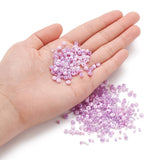 Mixed 2-4mm Pink/Lilac Glass Seed Bead Packs