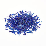 Mixed 2-4mm Blue Glass Seed Bead Packs