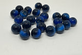 Blue Tiger Eye Gemstone Beads 8mm