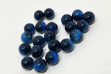 Blue Tiger Eye Gemstone Beads 8mm