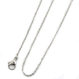 16 inch Stainless Steel Necklace Chain adjusts to 18 inch