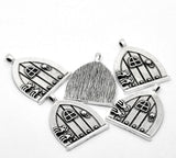 Large Silver Fairy Wish Door