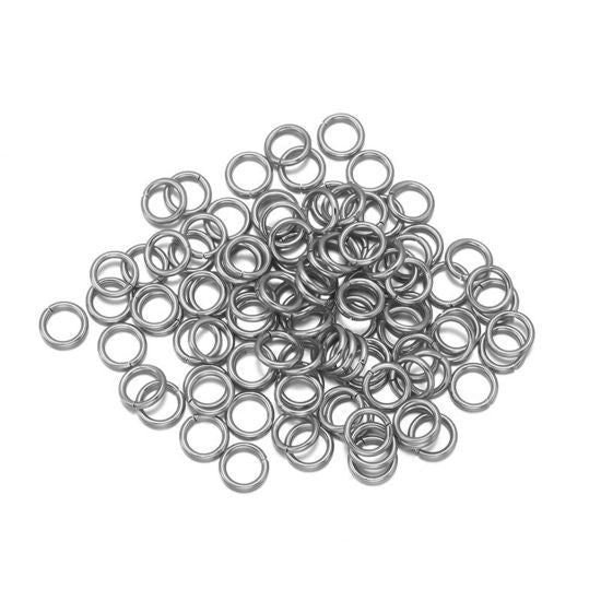 Surgical Stainless Steel Jump Rings 7mm