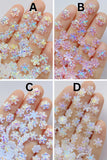 Miniature Resin Snowflake Applique