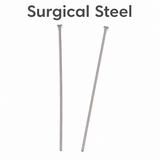 Surgical Steel 50mm Head Pins | UK Supplier