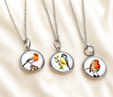 uk bird necklaces memorial