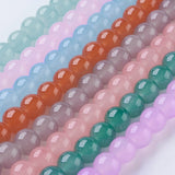 Immitation Jade Glass Beads 8mm
