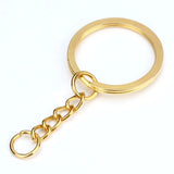 Silver Keyrings, Gold Keyrings,