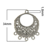 Silver Chandelier Connectors