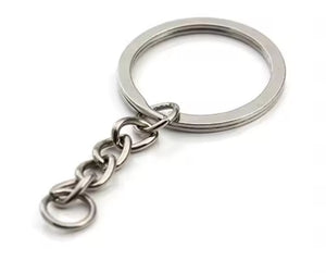 Silver Keyrings, Gold Keyrings,