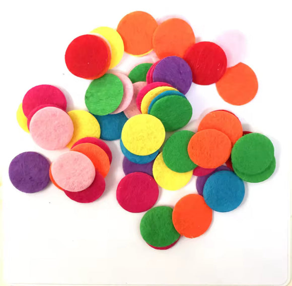Round Fabric 15mm Applique