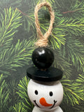 Beaded Wooden Snowmen Kit