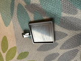 Stainless Steel 25mm Square Pendant Settings