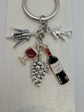 Wine Lover’s Keyring – Unique Gift for Wine Enthusiasts