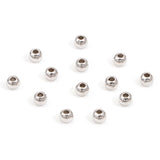 6mm Silver Round Ball Beads