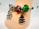 Christmas Charm Bracelets 7.5 inches adjustable