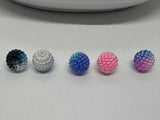 10mm Acrylic Berry Gradient Beads
