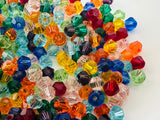 4mm Mixed Czech Glass Bicone Beads