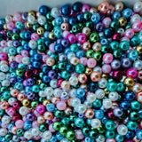 4mm Glass Pearl Bead Mix
