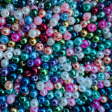 4mm Glass Pearl Bead Mix
