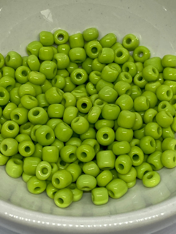 Green 4mm Glass Bead Packs