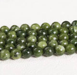 Dark Southern Jade Beads 6mm