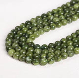 Dark Southern Jade Beads 6mm