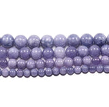 8mm Angelite Gemstone Beads