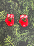 Mittens. Resin Christmas Cabochon Shapes