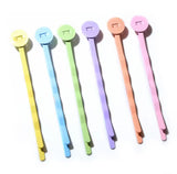 Pastel Hairclips with 8mm Pad