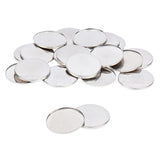 25mm Stainless Steel Milled Edge Cabochon Settings