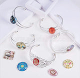 25mm Stainless Steel Milled Edge Cabochon Settings