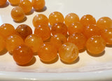 Orange Carnelian Beads Size 8mm