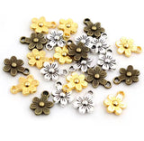 Double Sided Flower Charms