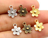 Double Sided Flower Charms