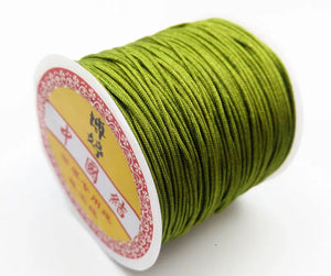 Sage Green Thread 0.8mm thick