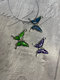 Mood Colour Changing Butterfly Pendants Size 28mm