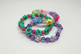 Acrylic Flower Chunky Beads - Pack of 10