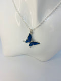 Colour Changing Butterfly Mood Necklace - FREE POSTAGE