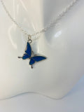 Colour Changing Butterfly Mood Necklace - FREE POSTAGE