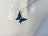 Colour Changing Butterfly Mood Necklace - FREE POSTAGE