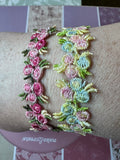 Handmade Floral Lace Bracelets