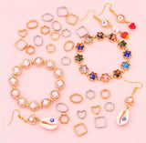 Gold and Silver Bead Frames - 4 Designs