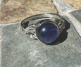 Colour Changing Costume Mood Ring With Velvet Pouch