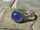 Colour Changing Costume Mood Ring With Velvet Pouch