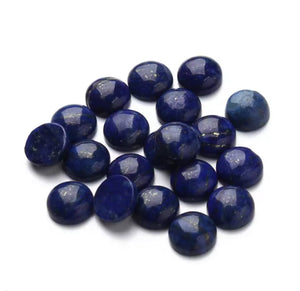 Lapis Lazuli - Natural Gemstone Cabochons 8mm