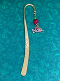 Gold Christmas Bookmarks - FREE POSTAGE