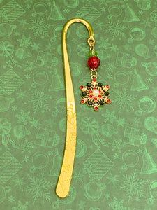 Gold Christmas Bookmarks - FREE POSTAGE