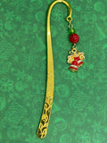 Gold Christmas Bookmarks - FREE POSTAGE